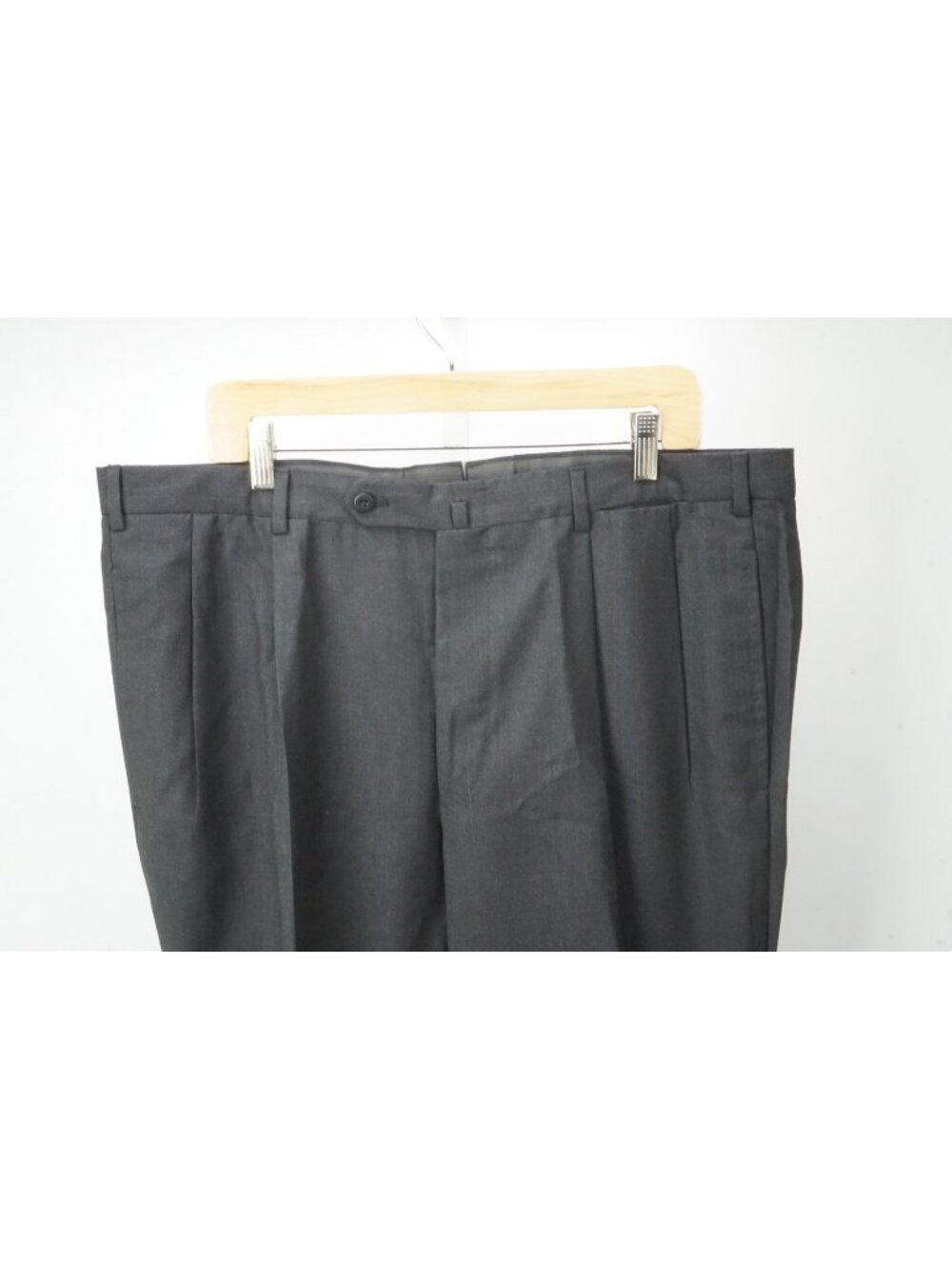 Incotex Solid Gray Wool Mens Dress Pants Sz 58 EU BRAND NEW
